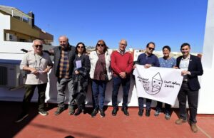 Visita de Ribó al barrio de Sant Antoni